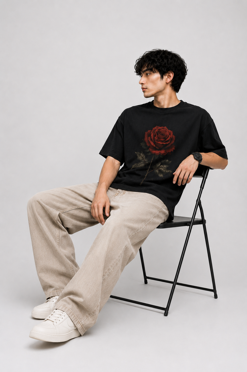 Velvet Rose Relaxed Tee