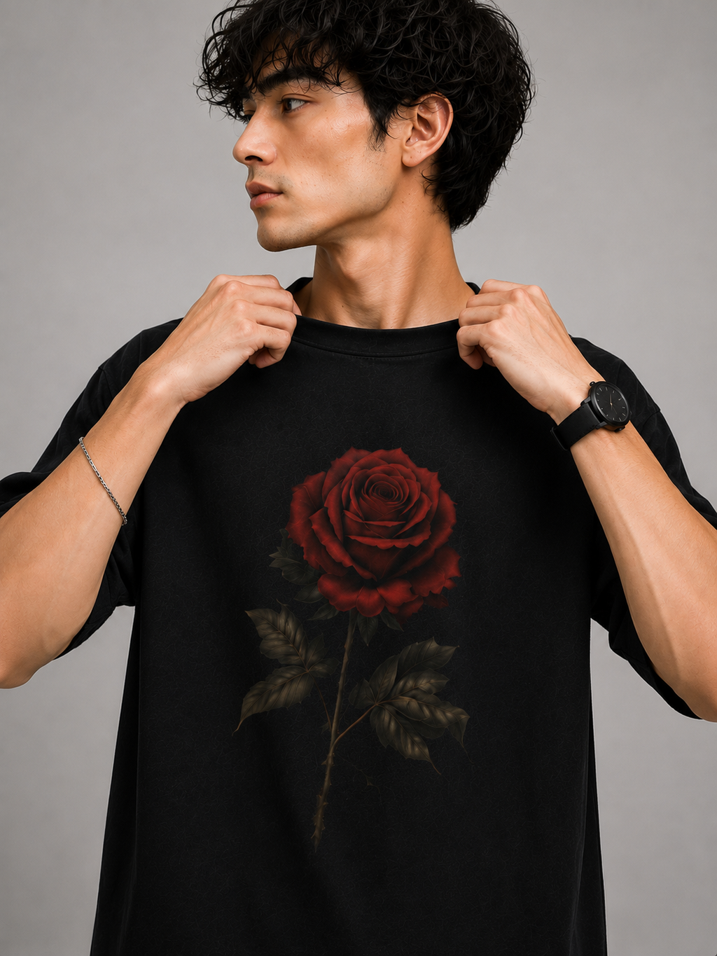 Velvet Rose Relaxed Tee