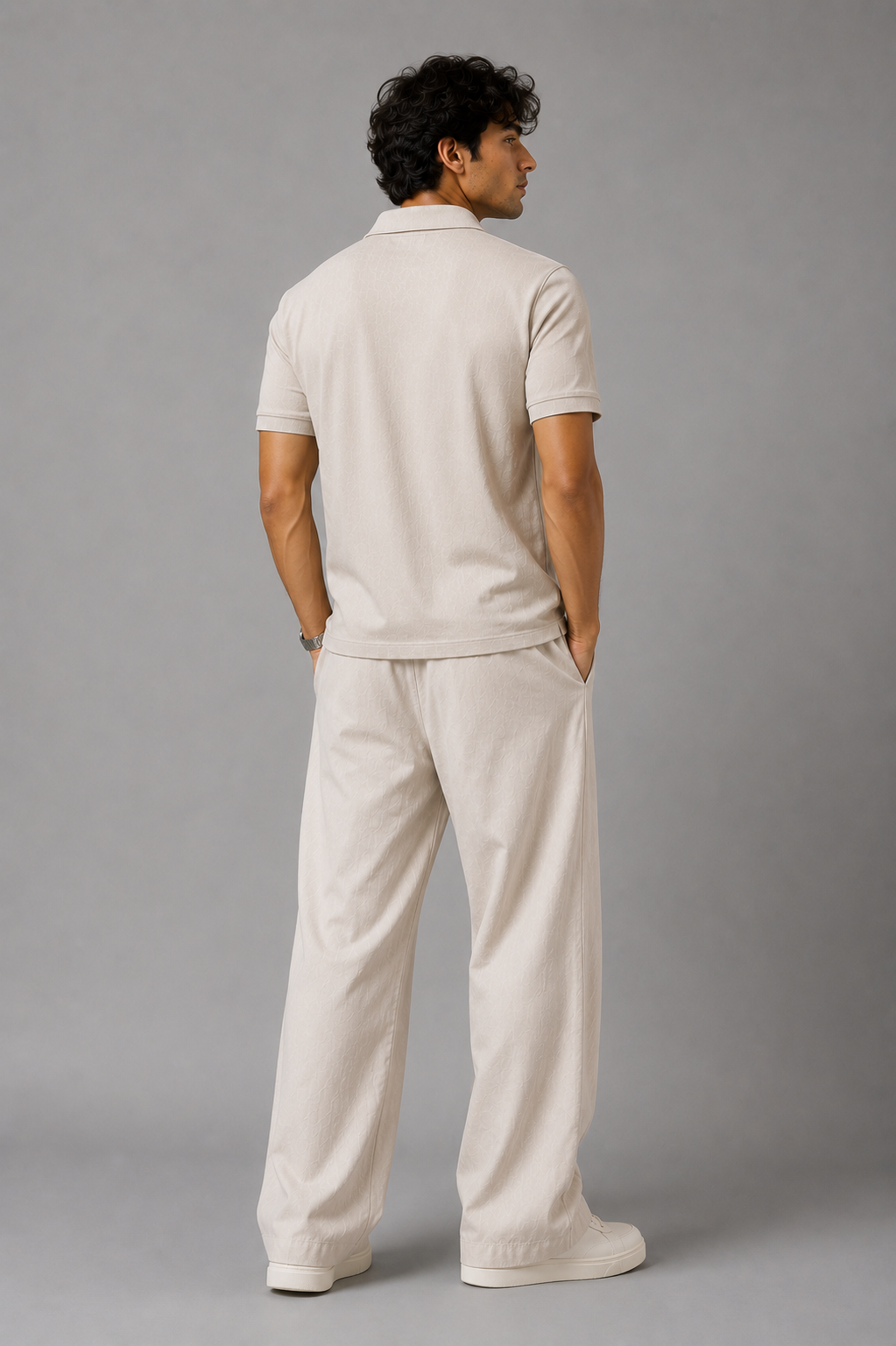 Cloud Drift™ Johnny Collar Co-Ord Set