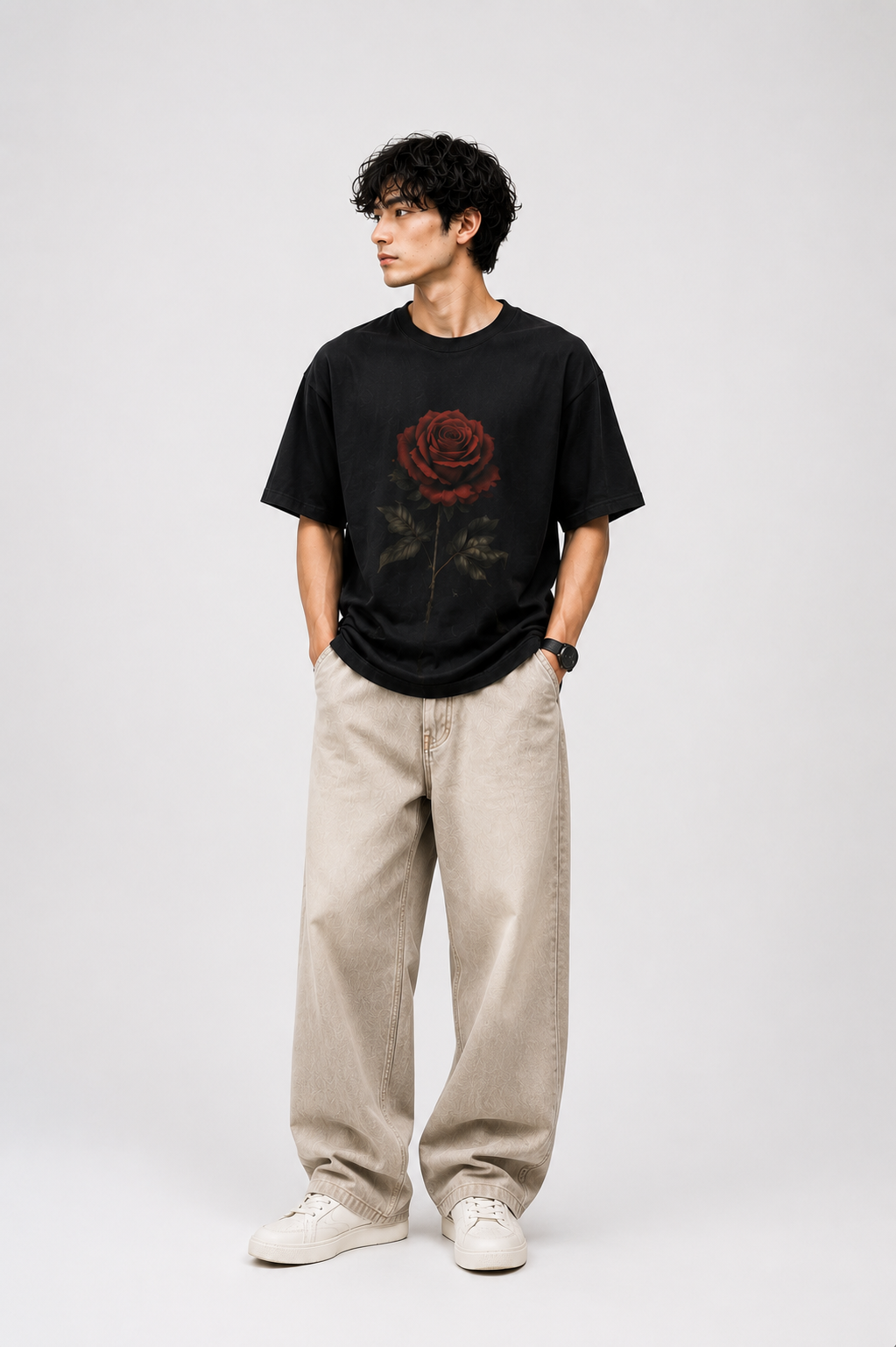 Velvet Rose Relaxed Tee