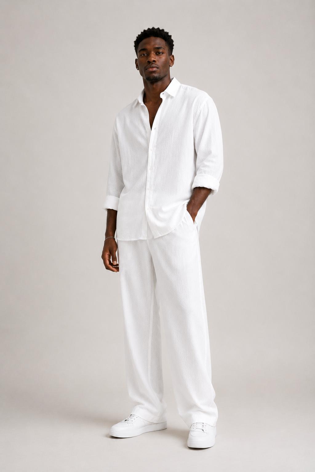 Santorini Linen Co-Ord Set
